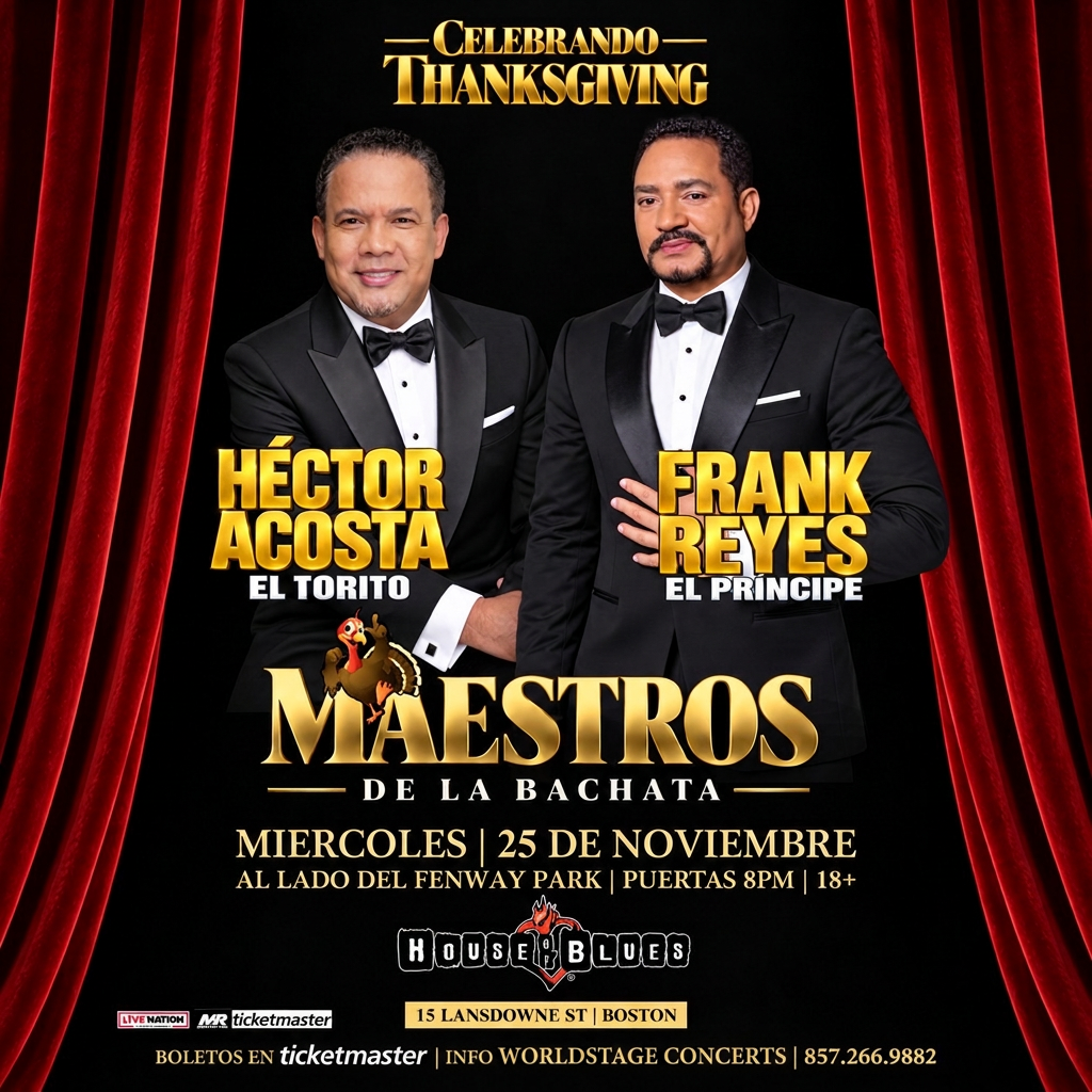 Maestros de la Bachata official event poster